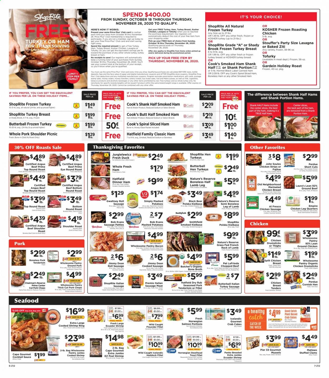 ShopRite (CT, DE, MD, NJ, NY, PA) Weekly Ad Flyer November 15 to November 21
