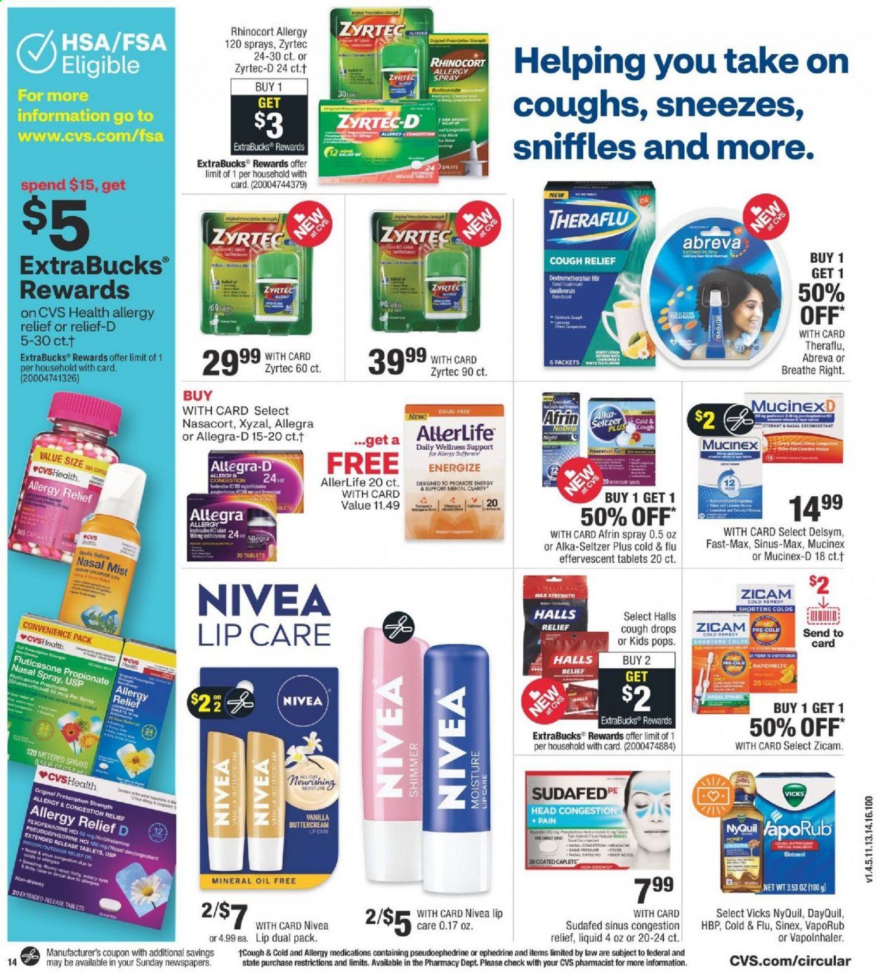 CVS Pharmacy Weekly Ad Flyer November 15 to November 21