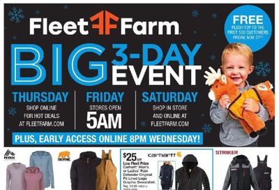 Fleet Farm Weekly Ad Flyer November 25 to November 28