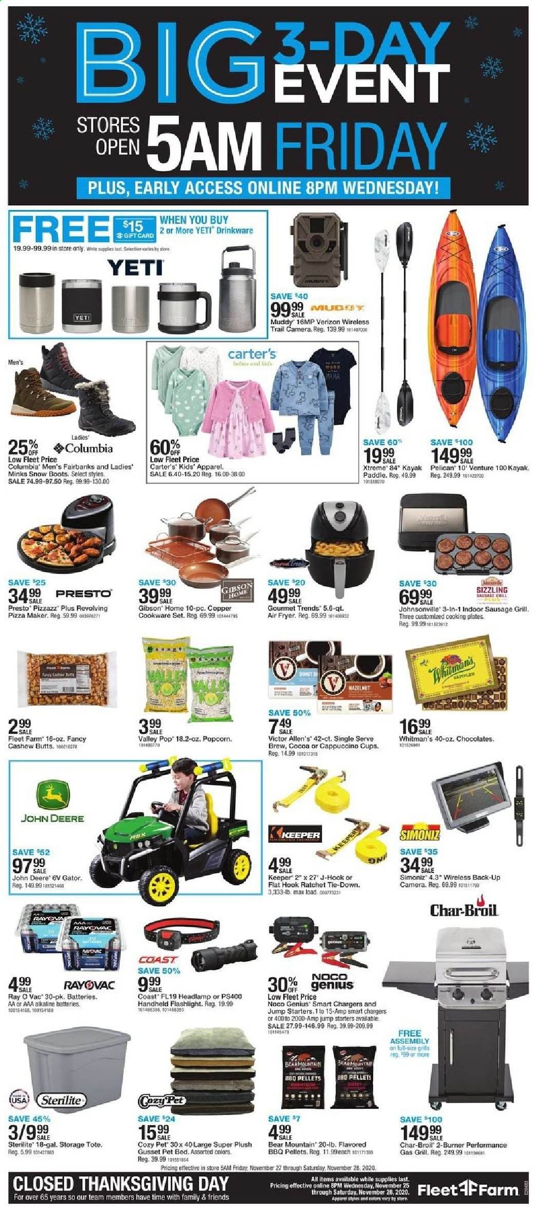Fleet Farm Weekly Ad Flyer November 25 to November 28