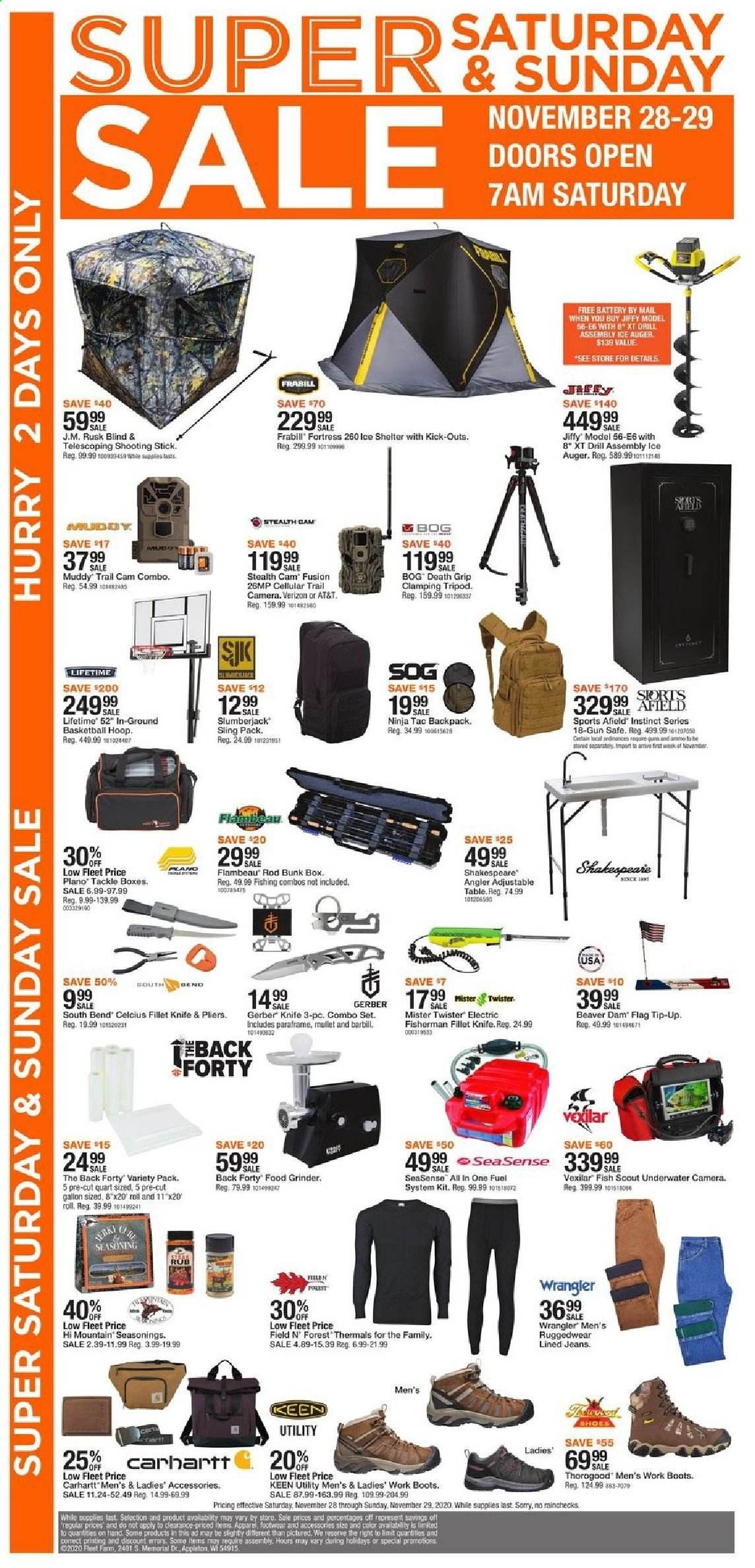 Fleet Farm Weekly Ad Flyer November 28 to November 29