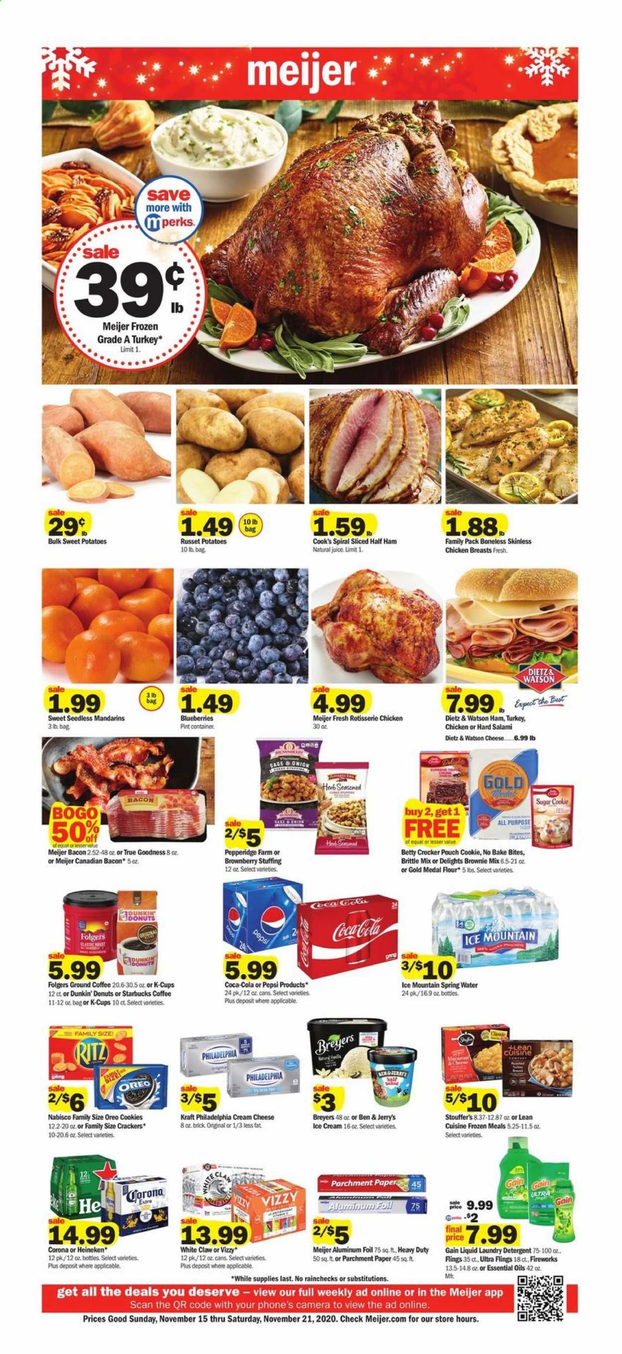 Meijer (MI) Weekly Ad Flyer November 15 to November 21