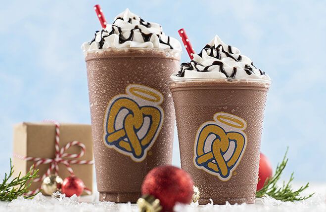 Hot Chocolate Frost Back for the Holidays at Auntie Anne's Pretzels Hot Chocolate Frost Back for the Holidays at Auntie Anne's Pretzels