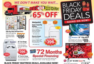 ABC Warehouse Black Friday Weekly Ad Flyer November 15 to November 21, 2020