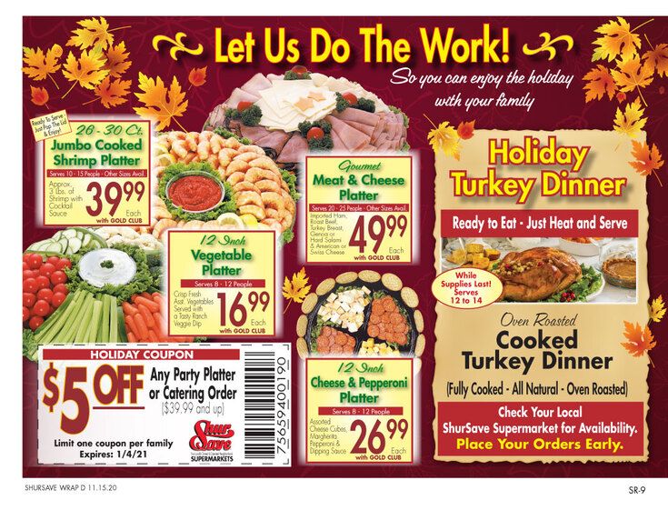 Gerrity's Thanksgiving Weekly Ad Flyer November 15 to November 21, 2020