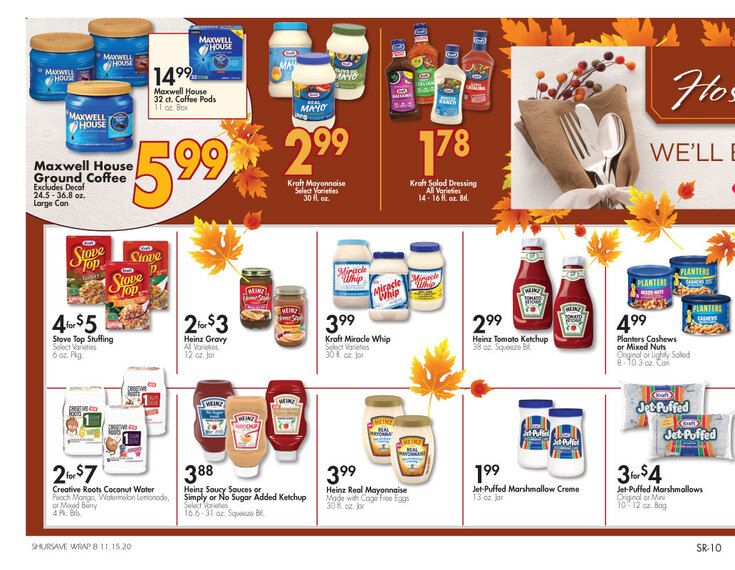 Gerrity's Thanksgiving Weekly Ad Flyer November 15 to November 21, 2020