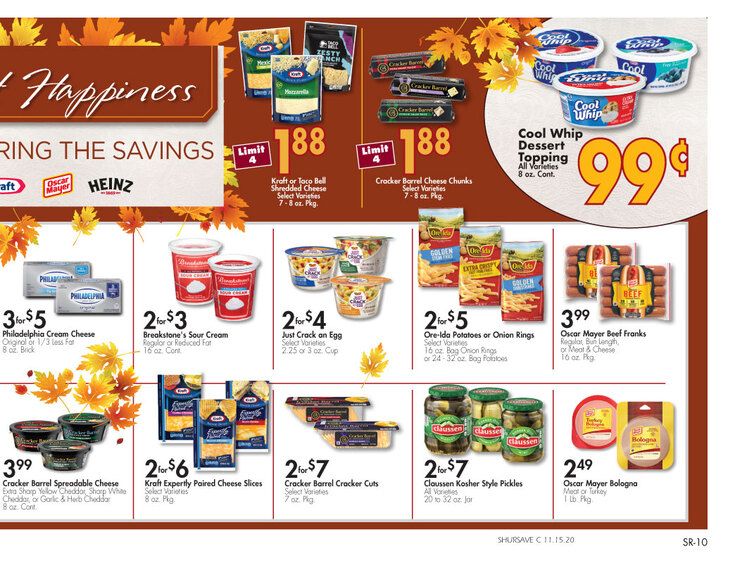 Gerrity's Thanksgiving Weekly Ad Flyer November 15 to November 21, 2020