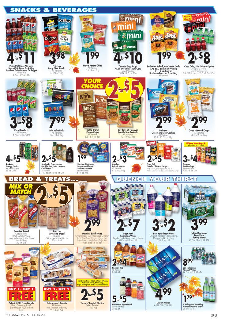 Gerrity's Thanksgiving Weekly Ad Flyer November 15 to November 21, 2020