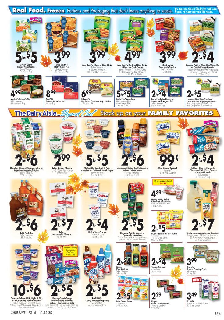 Gerrity's Thanksgiving Weekly Ad Flyer November 15 to November 21, 2020