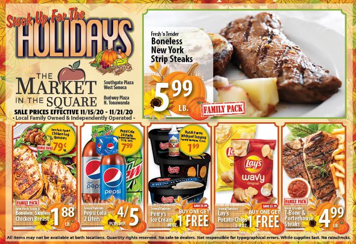 Market In The Square Thanksgiving Weekly Ad Flyer November 15 to November 21, 2020