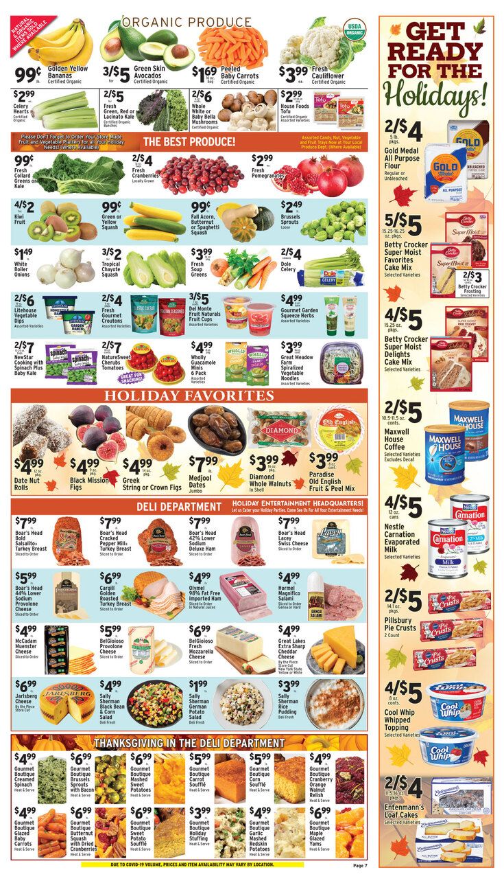 Met Foodmarkets Weekly Ad Flyer November 15 to November 21, 2020