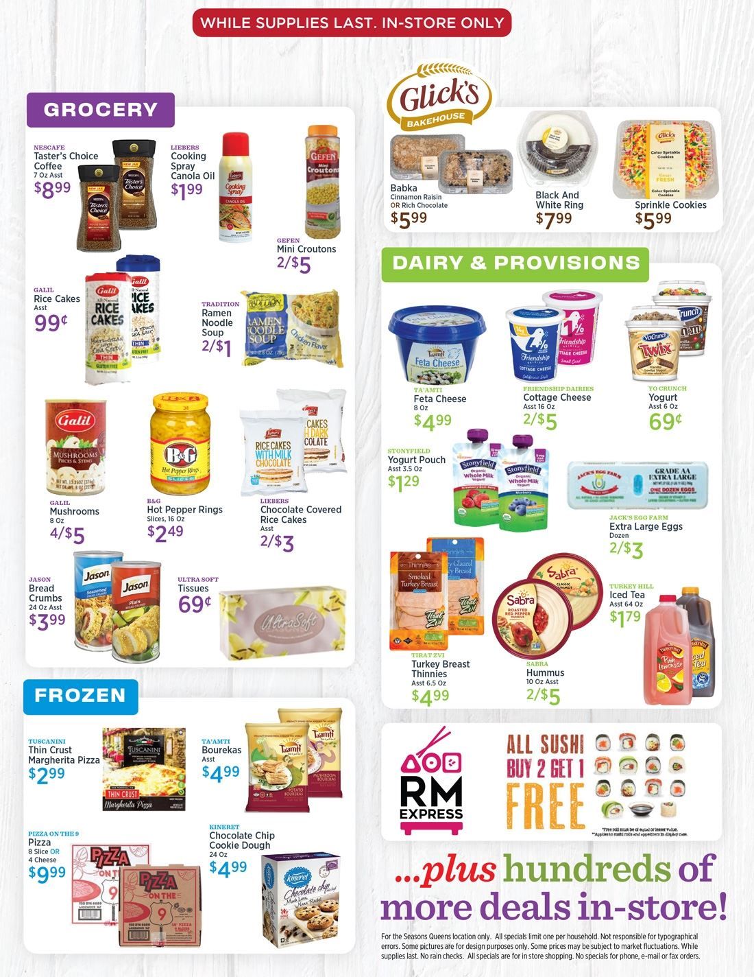 Seasons Weekly Ad Flyer November 15 to November 21, 2020