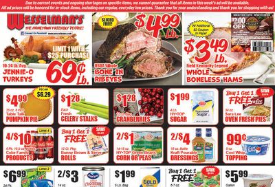 Wesselman's Weekly Ad Flyer November 15 to November 21, 2020