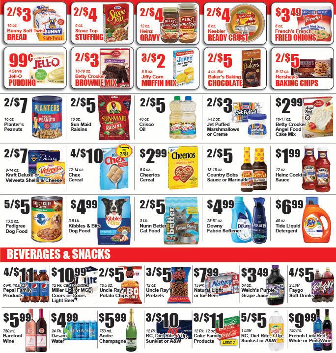 Wesselman's Weekly Ad Flyer November 15 to November 21, 2020