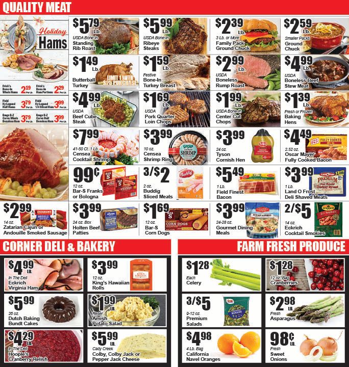 Wesselman's Weekly Ad Flyer November 15 to November 21, 2020
