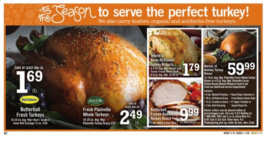 Price Chopper (CT, MA, NH, NY, PA, VT) Weekly Ad Flyer November 15 to November 22