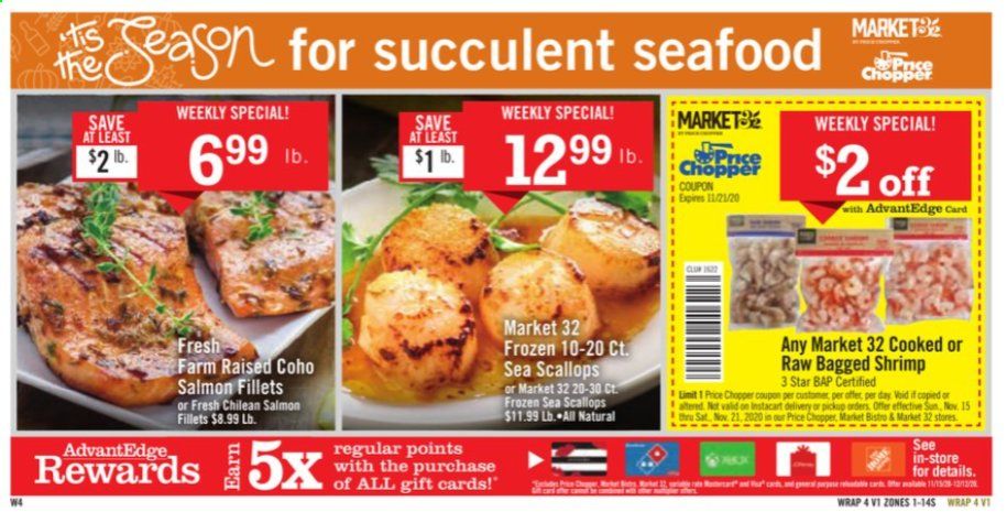 Price Chopper (CT, MA, NH, NY, PA, VT) Weekly Ad Flyer November 15 to November 22