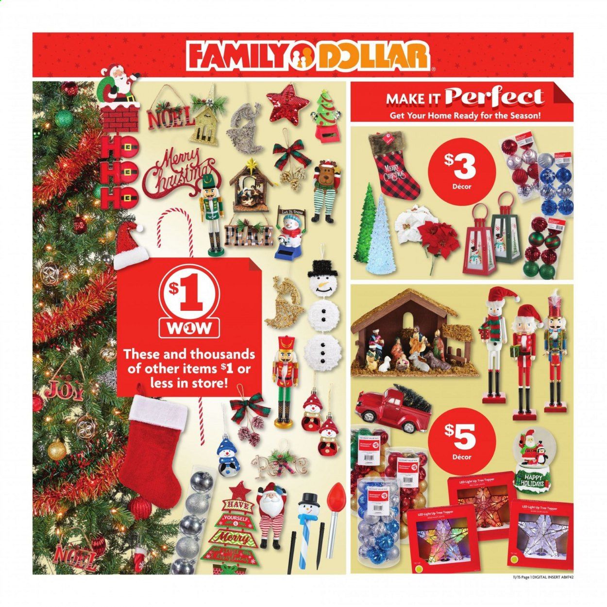Family Dollar Weekly Ad Flyer November 15 to November 21