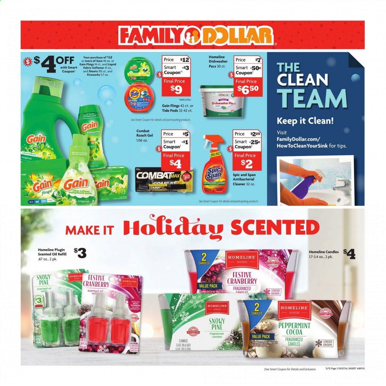 Family Dollar Weekly Ad Flyer November 15 to November 21
