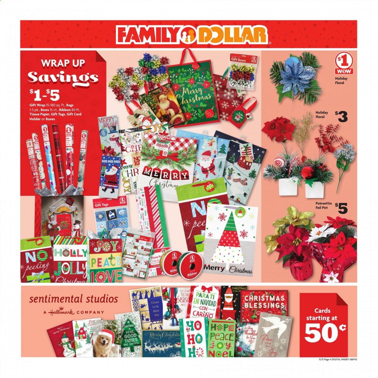 Family Dollar Weekly Ad Flyer November 15 to November 21