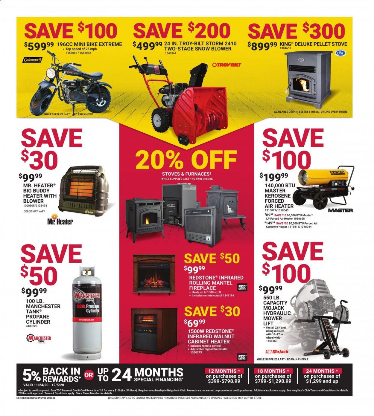 Tractor Supply Co. Weekly Ad Flyer November 24 to November 28