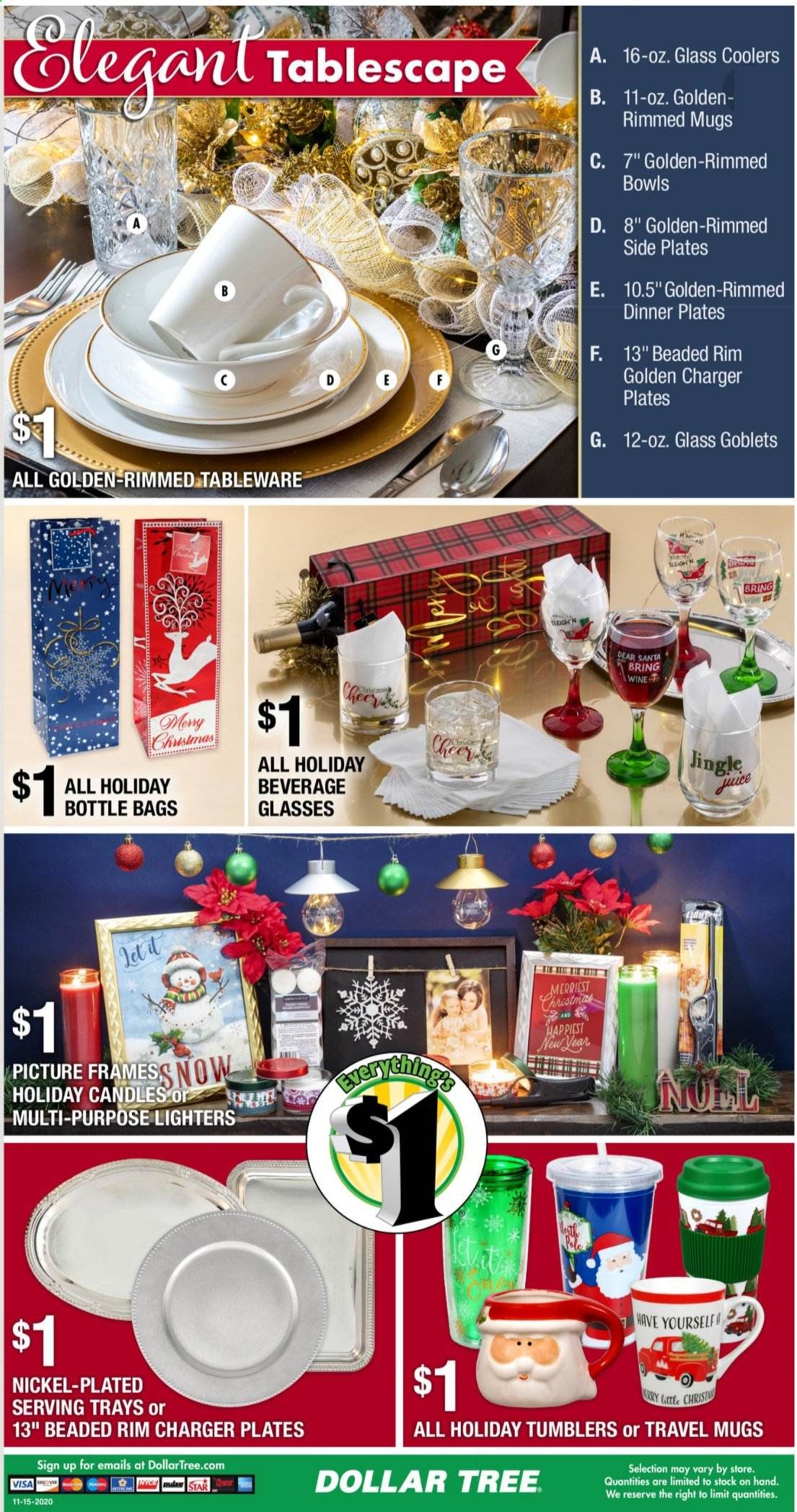 Dollar Tree Weekly Ad Flyer November 15 to November 26