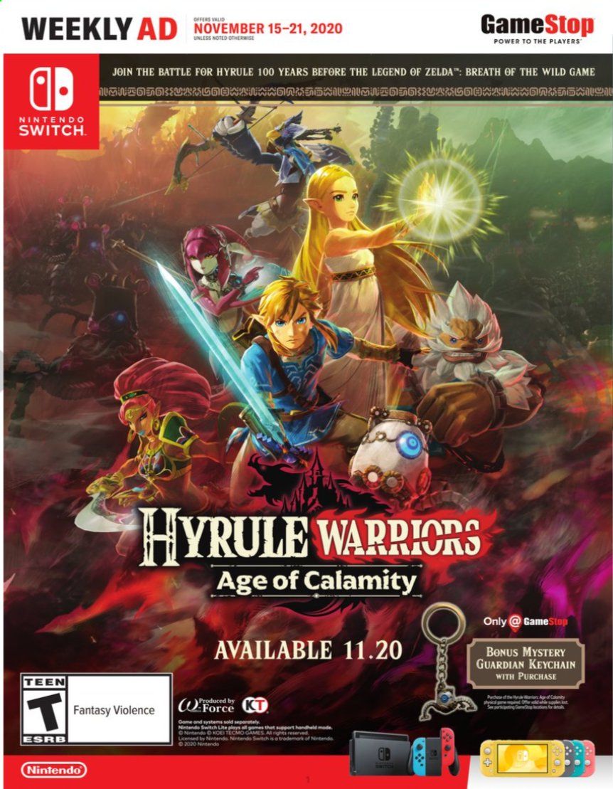 GameStop Weekly Ad Flyer November 15 to November 21