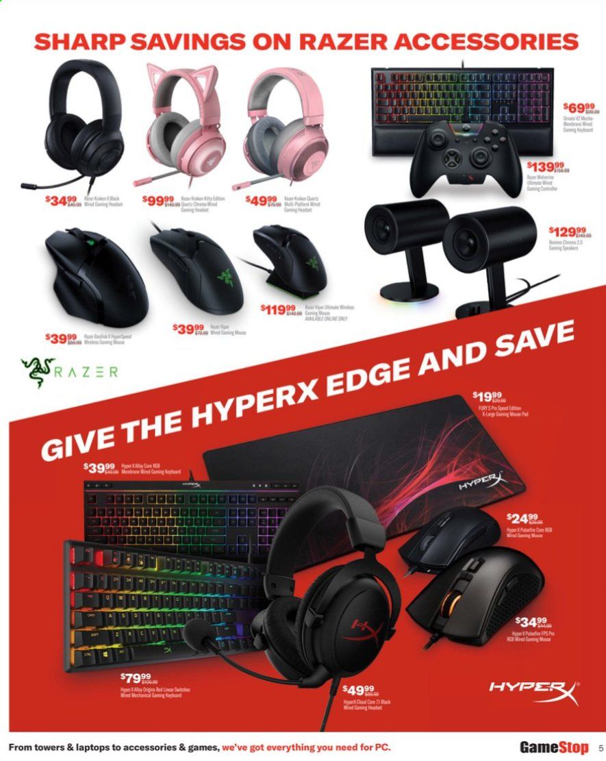 GameStop Weekly Ad Flyer November 26 to November 29