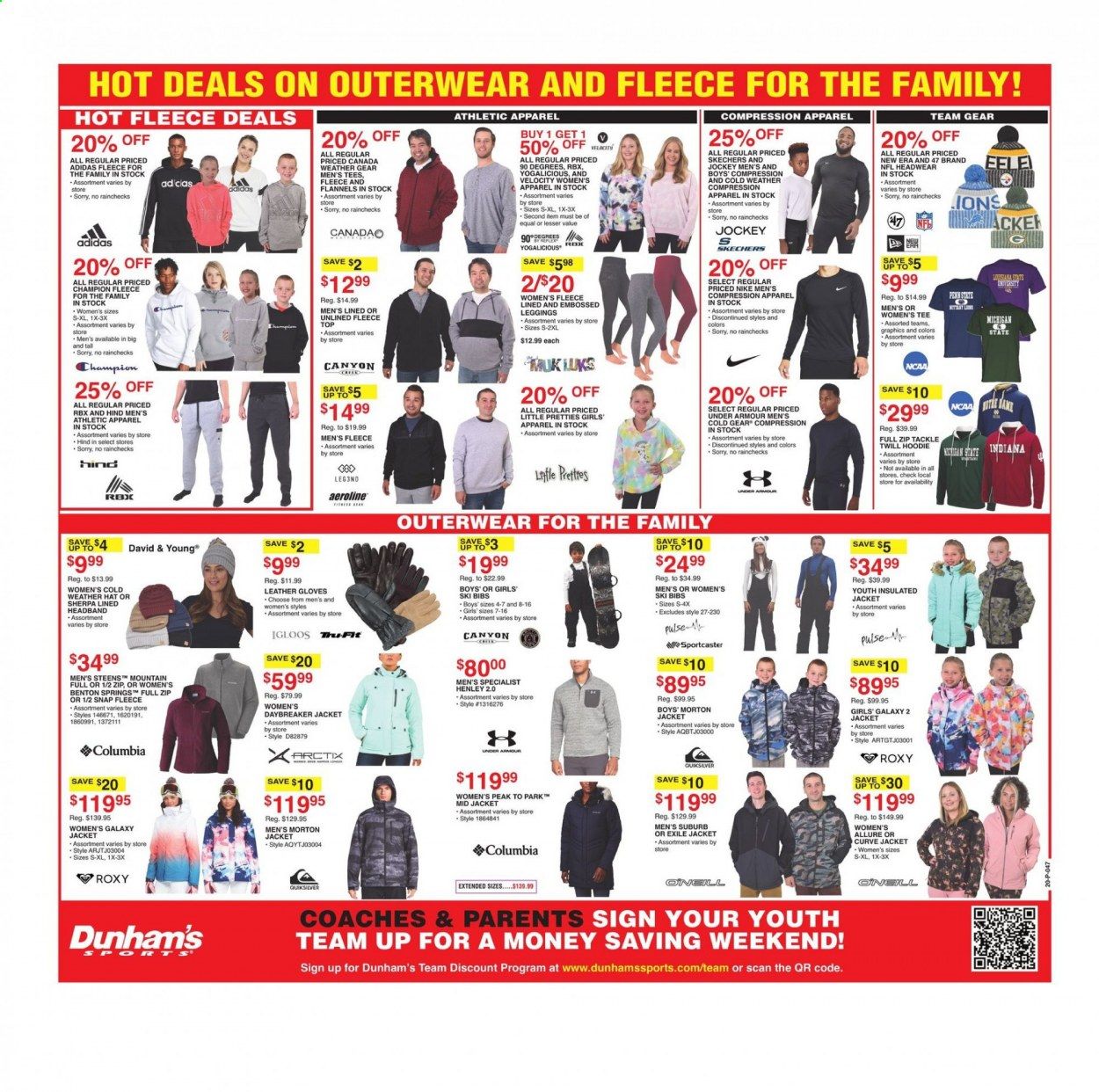 Dunham's Sports Weekly Ad Flyer November 14 to November 19