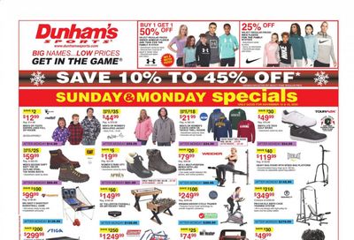 Dunham's Sports (MI, PA, WI) Weekly Ad Flyer November 14 to November 19