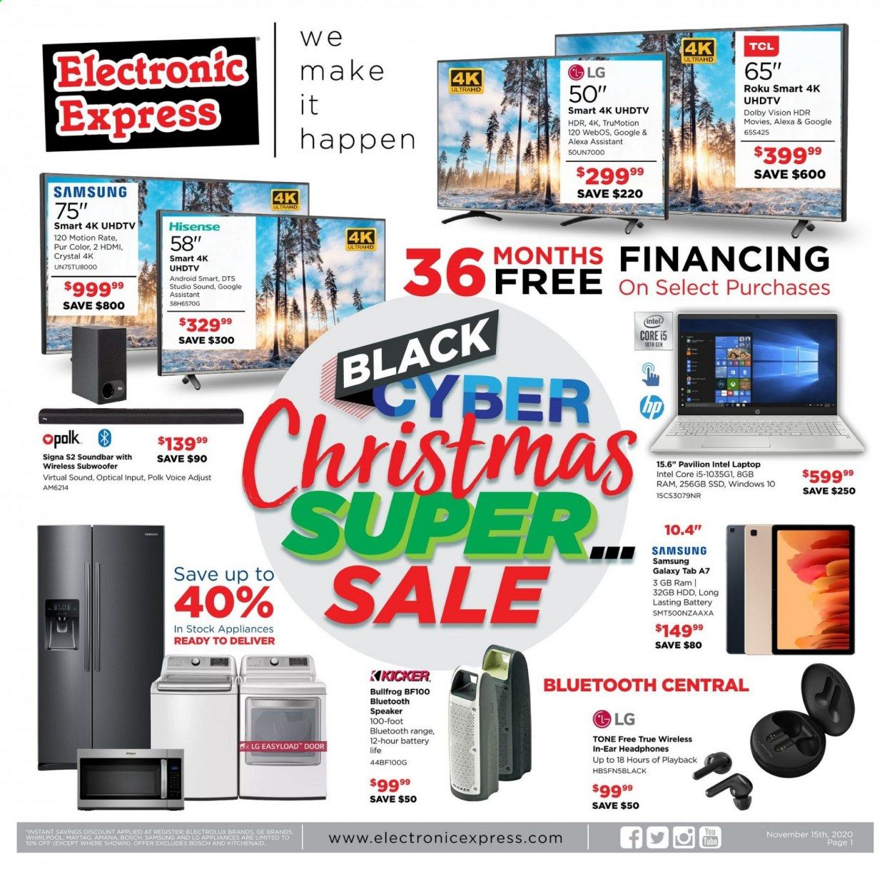 Electronic Express Weekly Ad Flyer November 15 to November 21