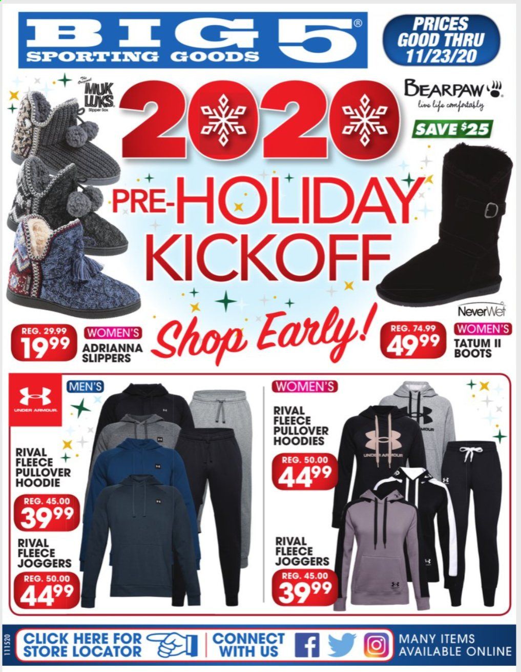 Big 5 Weekly Ad Flyer November 15 to November 23