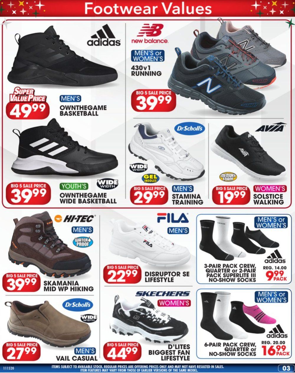 Big 5 Weekly Ad Flyer November 15 to November 23