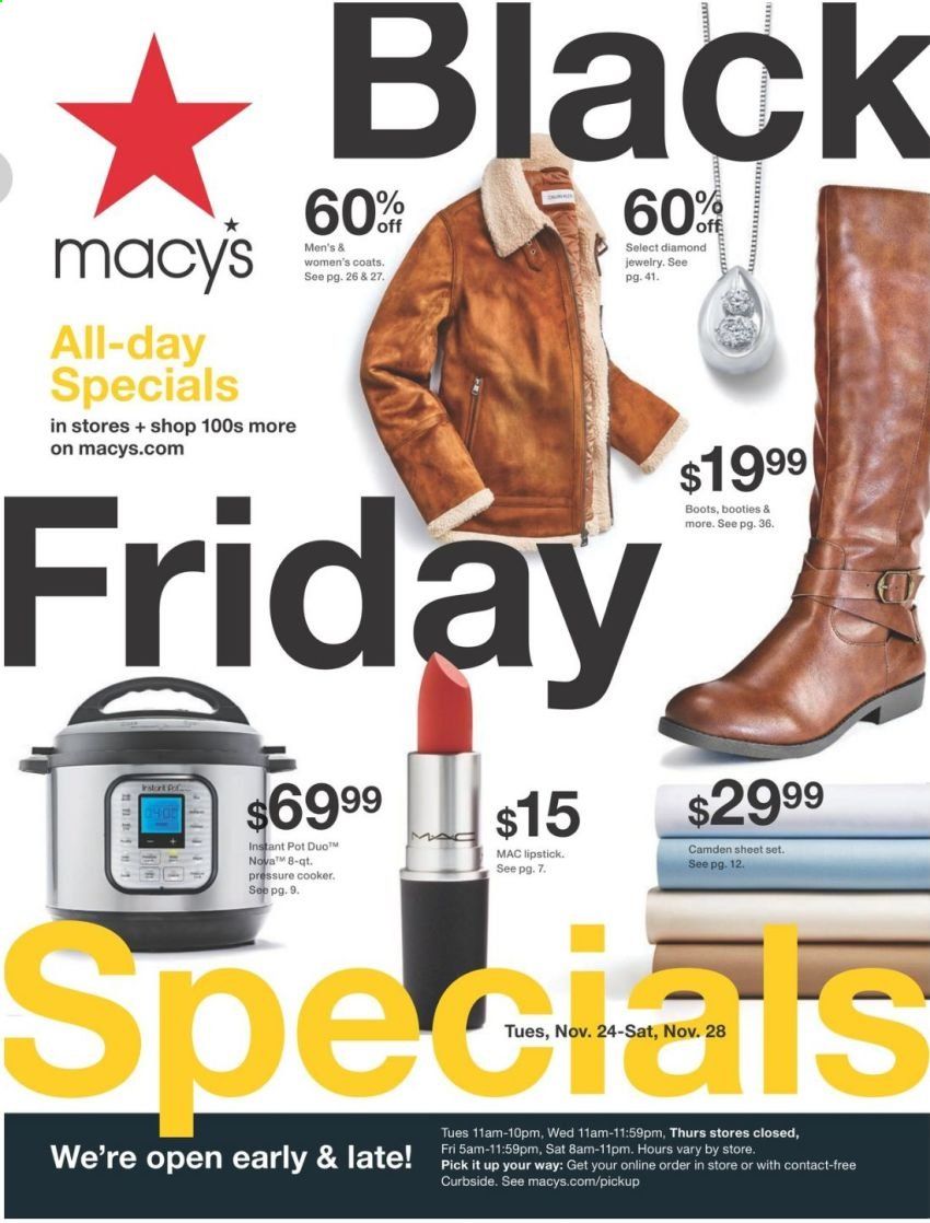 Macy's Weekly Ad Flyer November 24 to November 28