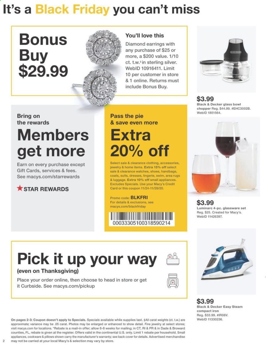 Macy's Weekly Ad Flyer November 24 to November 28