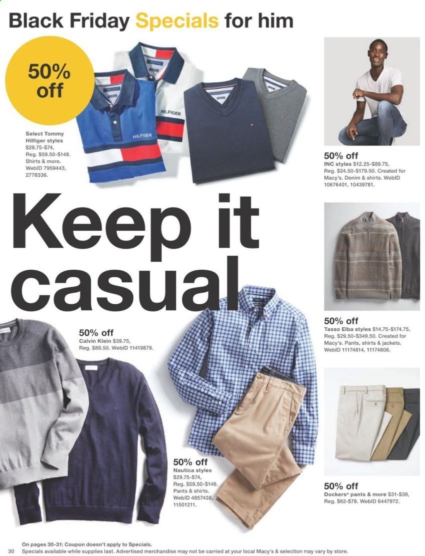Macy's Weekly Ad Flyer November 24 to November 28