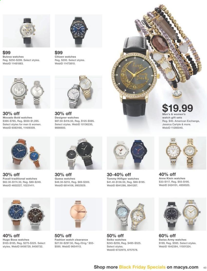 Macy's Weekly Ad Flyer November 24 to November 28