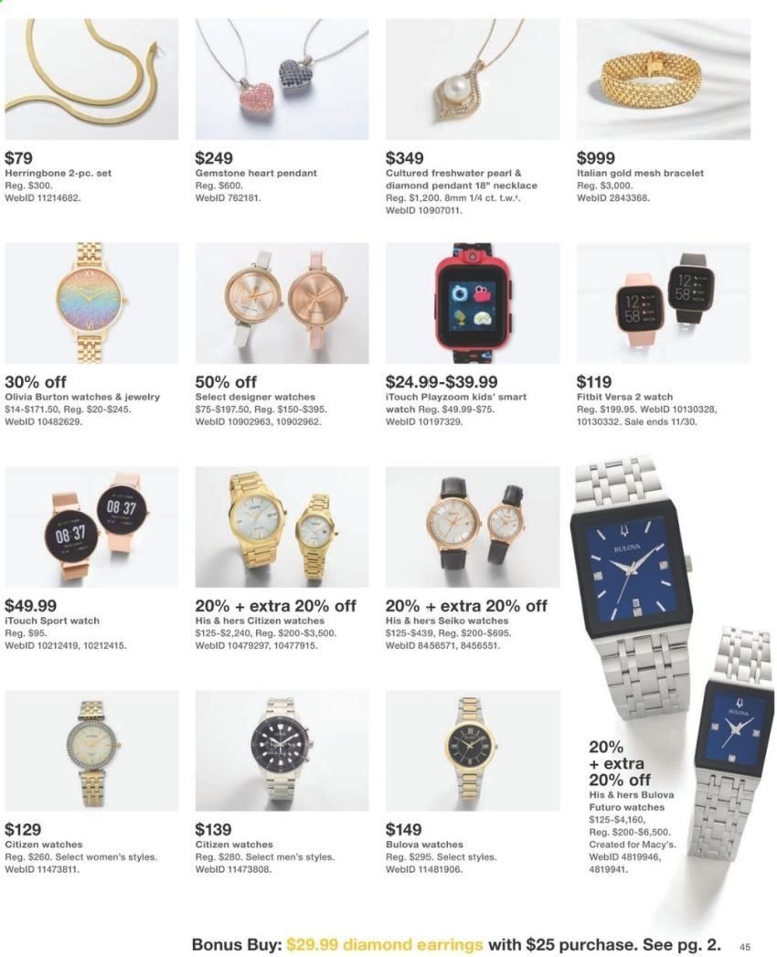 Macy's Weekly Ad Flyer November 24 to November 28