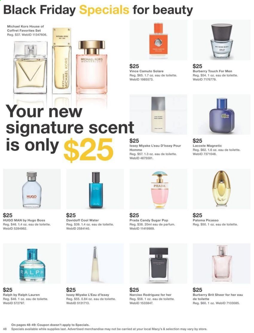 Macy's Weekly Ad Flyer November 24 to November 28