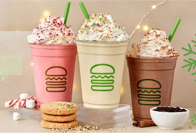 New Milkshakes and Fan Favorites Return to Shake Shack for the Holidays: Christmas Cookie, Chocolate Spice & More 