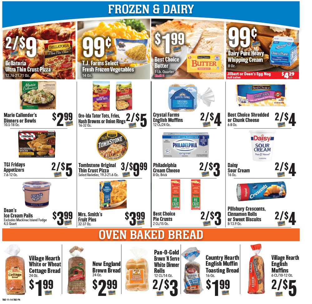 Tadych's Weekly Ad Flyer November 16 to November 22, 2020