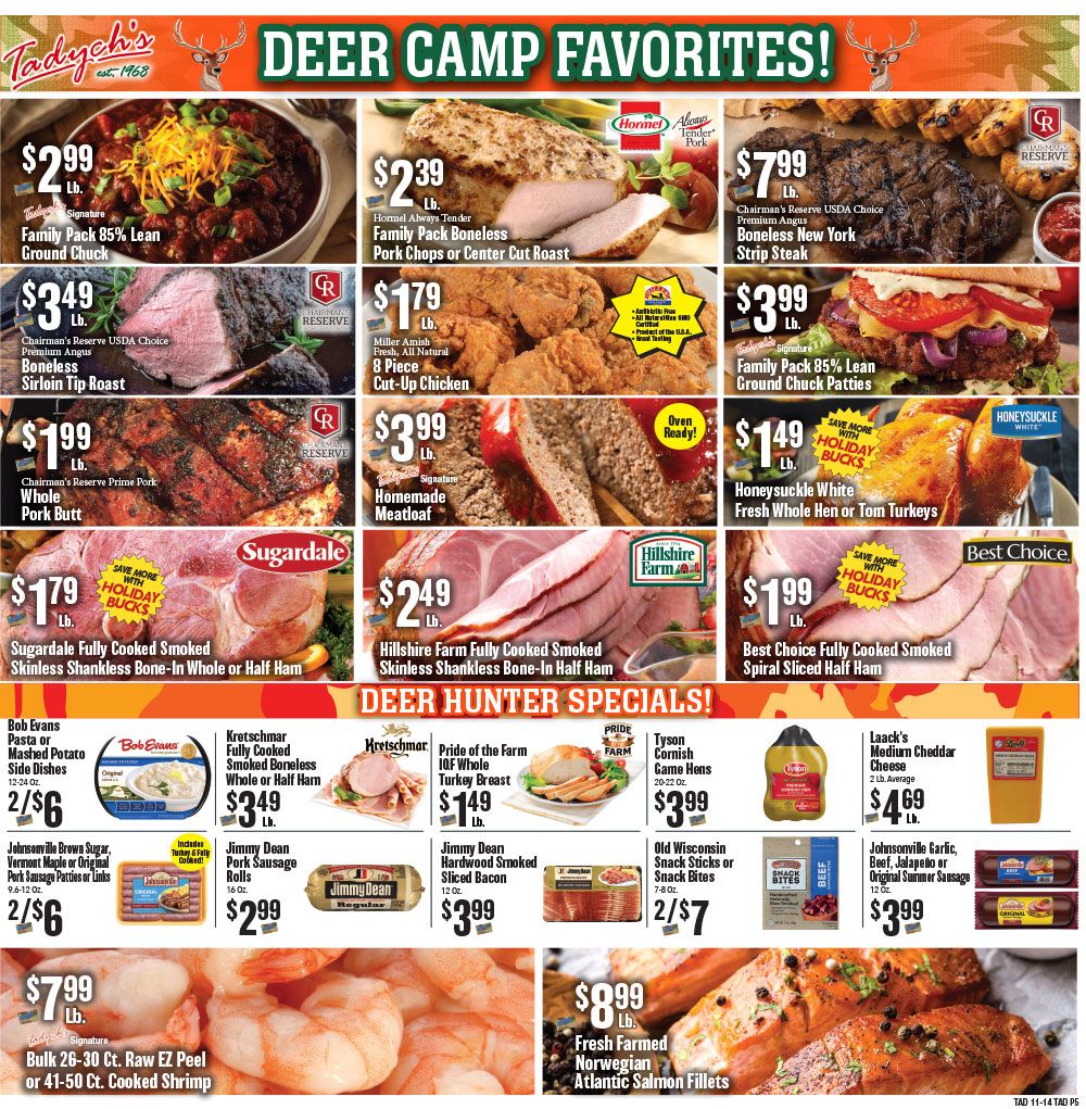 Tadych's Weekly Ad Flyer November 16 to November 22, 2020