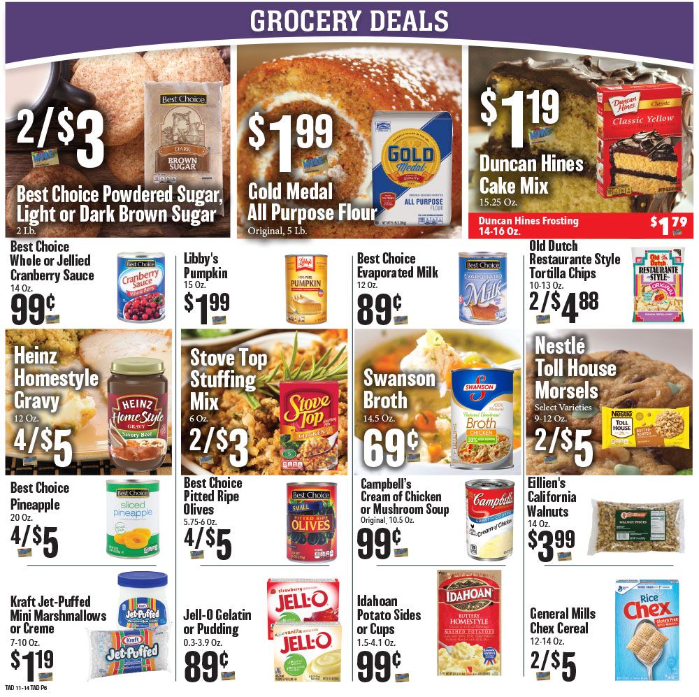 Tadych's Weekly Ad Flyer November 16 to November 22, 2020
