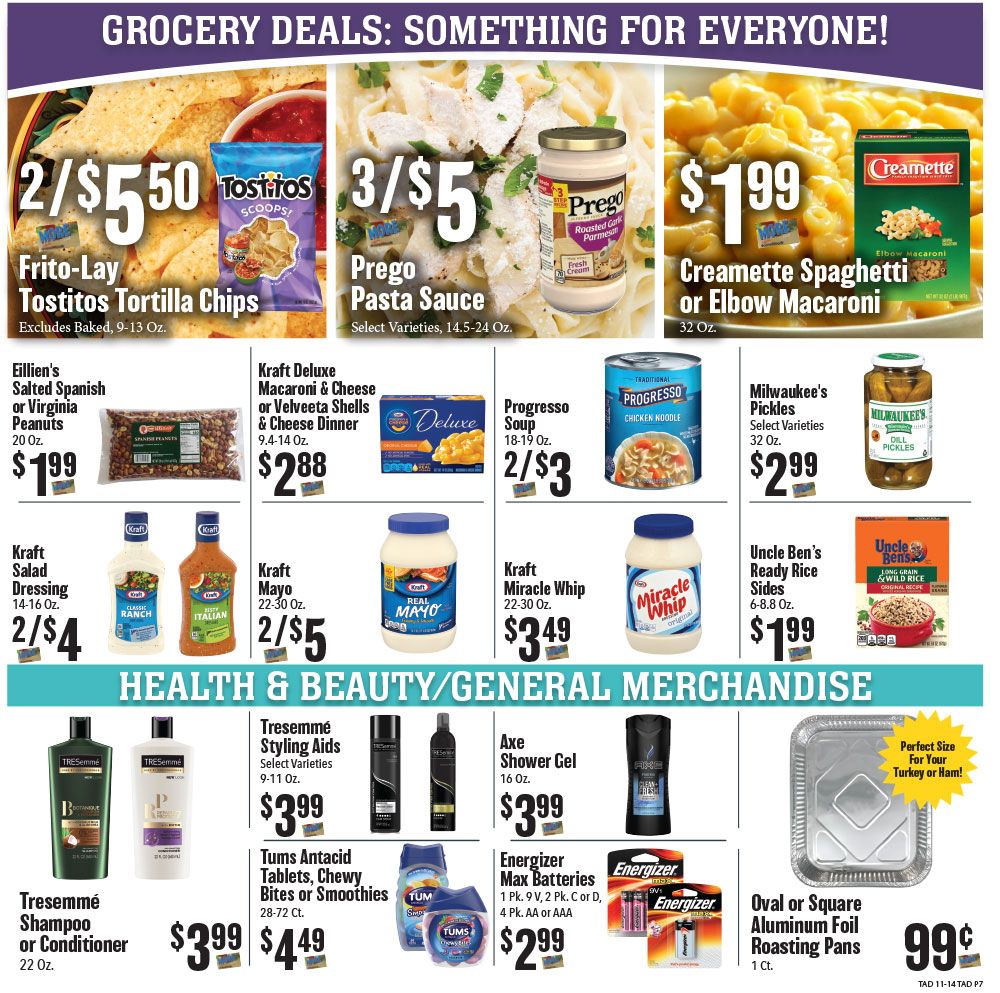 Tadych's Weekly Ad Flyer November 16 to November 22, 2020