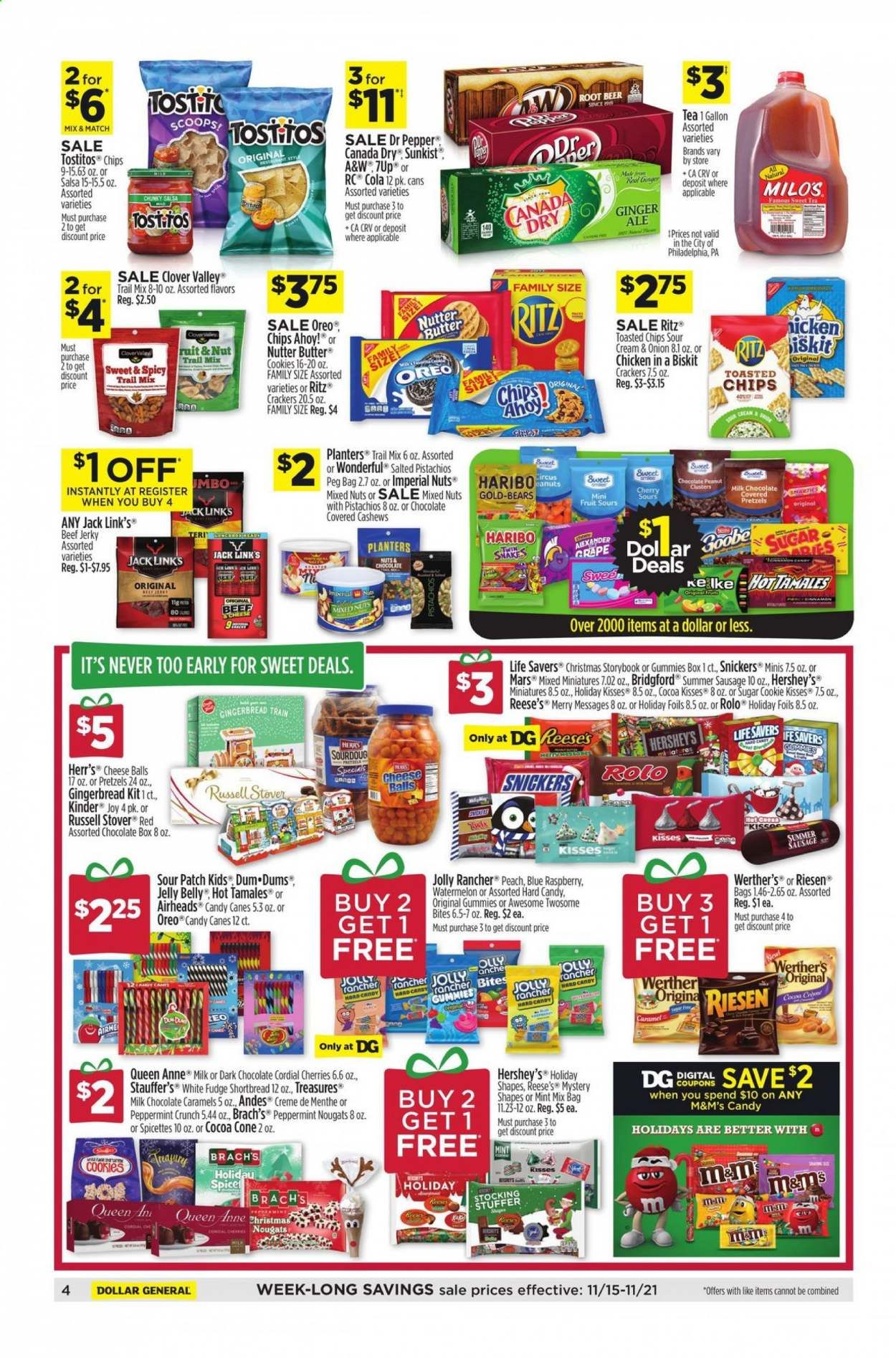 Dollar General (IA, MI, MN, NE, NY, OH, OK, PA) Weekly Ad Flyer November 15 to November 21
