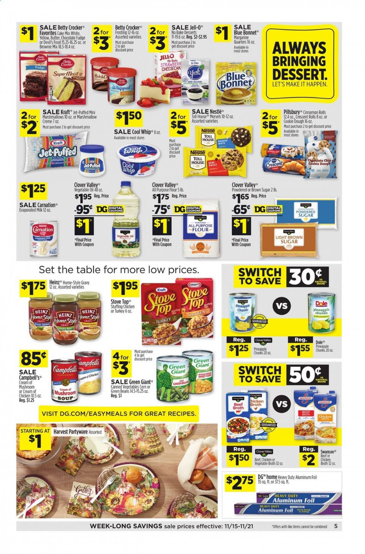 Dollar General (IA, MI, MN, NE, NY, OH, OK, PA) Weekly Ad Flyer November 15 to November 21