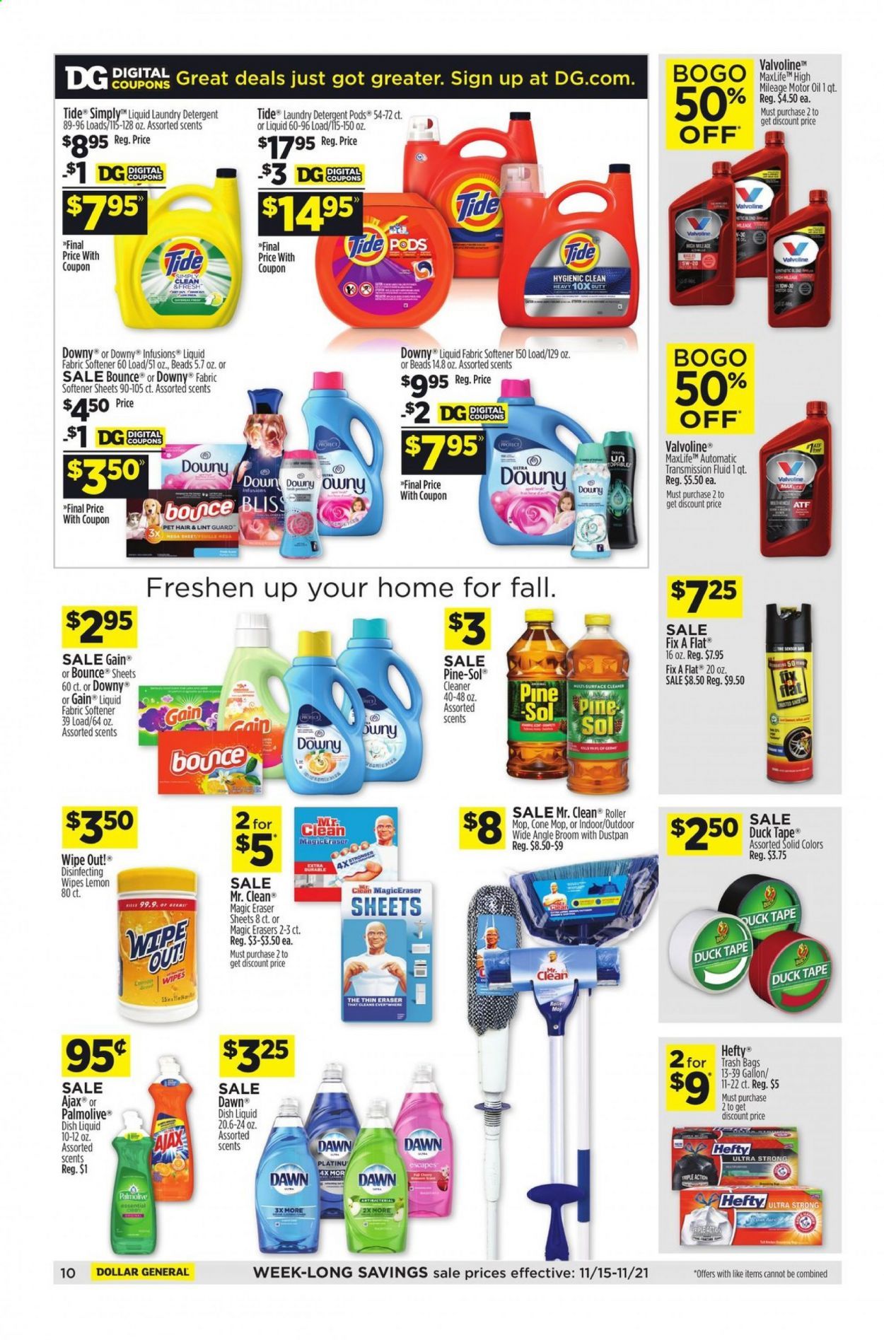 Dollar General Weekly Ad Flyer November 15 to November 21
