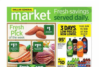 Dollar General (WV) Weekly Ad Flyer November 15 to November 21