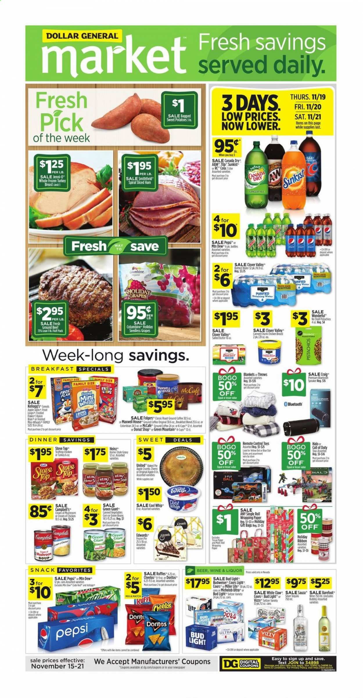 Dollar General (NV) Weekly Ad Flyer November 15 to November 21
