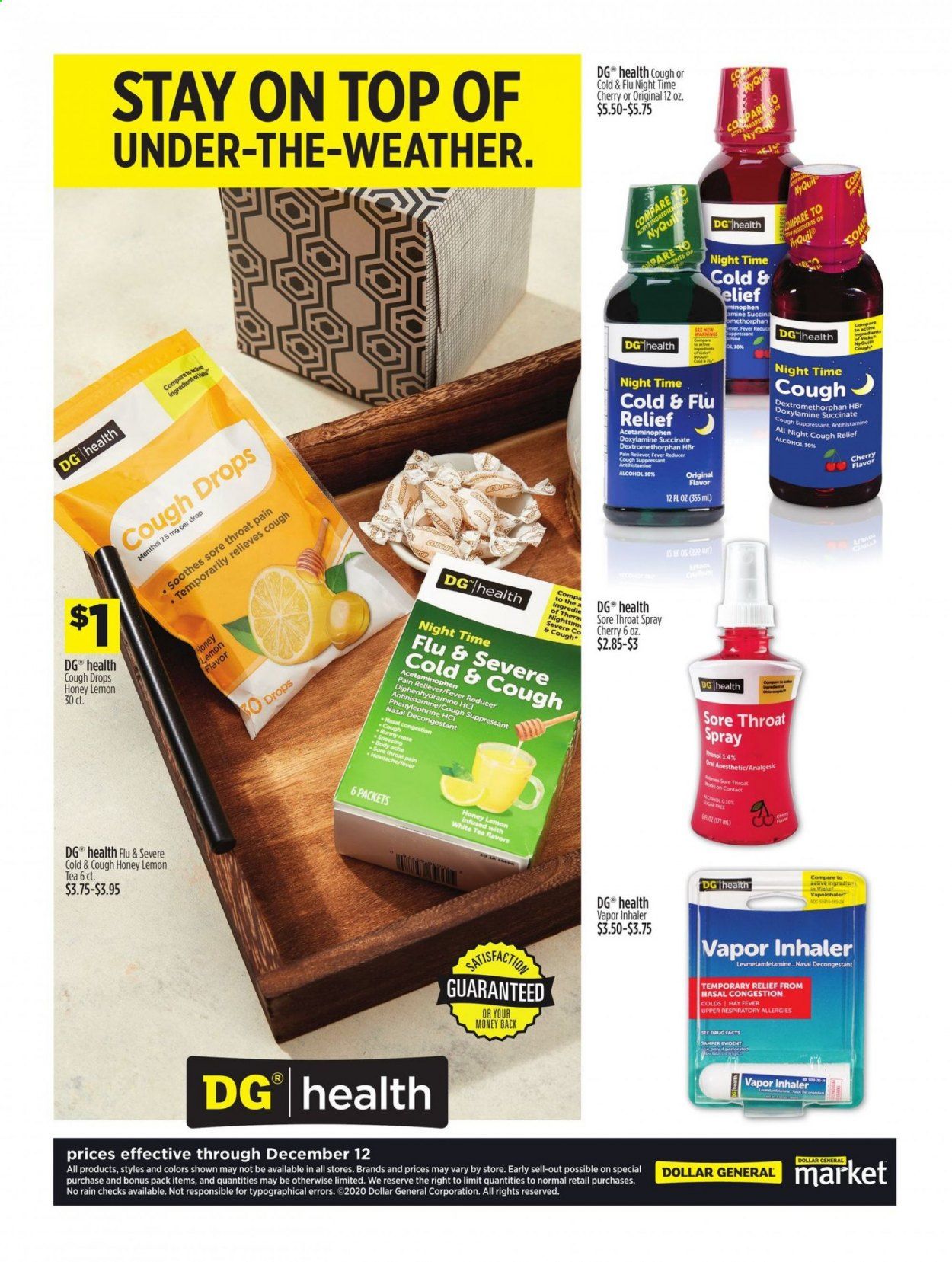 Dollar General Weekly Ad Flyer November 15 to December 12